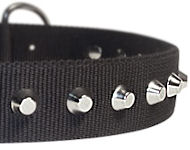 1 Row Studs Dog Collar-1 1/4" for Bulldog 1 Row Studs Dog Collar-1 1/4" for Bulldog