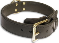 2 ply leather training dog collar-C33NH(no handle) 2 ply leather training dog collar-C33NH(no handle)