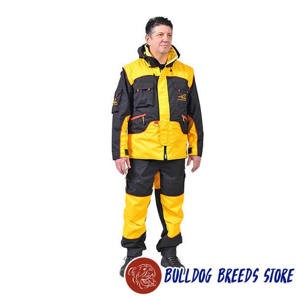 Dog Bite Suit of Waterproof Membrane Fabric for Training