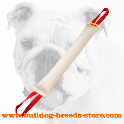  Safe Huge Fire Hose Bulldog Bite Tug with two Nylon Handles