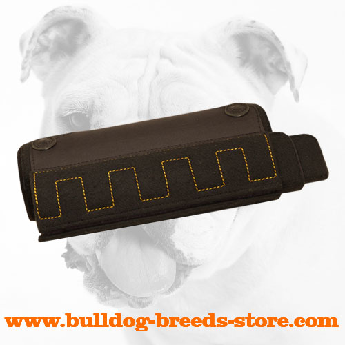 Strong Bulldog X-builder stitched for extra reliability